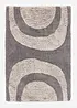 Tappeto da bagno con motivo semicircolare, bonprix