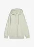 Felpa con zip e cappuccio, bonprix
