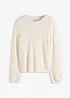 Maglione effetto peluche, bonprix