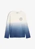 Maglia a maniche lunghe in puro cotone biologico, bonprix