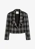 Blazer corto con bottone gioiello, bonprix