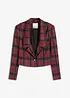 Blazer corto con bottone gioiello, bonprix