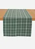 Runner tavolo a quadri in cotone biologico, bonprix