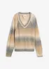 Maglione in misto lana con lurex, bonprix