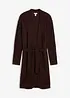 Maxi cardigan in maglia con motivo a rombi, bonprix