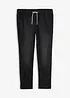 Jeans in tessuto felpato con elastico in vita regular fit, straight, bonprix
