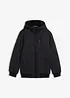 Giacca trapuntata invernale stile bomber con cappuccio, bonprix