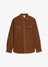 Camicia di velluto a coste elasticizzato con cotone, bonprix