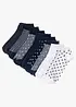 Calzini per sneakers (pacco da 8 paia) con cotone biologico, bonprix
