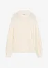 Maglione oversize con lavorazione a trecce, bonprix