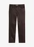 Pantaloni in similpelle effetto usato, bonprix