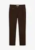 Pantaloni in twill di misto cotone elasticizzato, bonprix