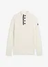 Maglione a collo alto con cotone riciclato, bonprix