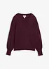 Maglione con maniche a palloncino, bonprix