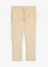 Pantaloni con elastico in vita in velluto a coste straight, regular fit, bonprix