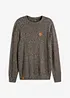 Maglione a girocollo con cotone, bonprix