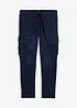 Jeans in tessuto felpato con tasche cargo regular fit, straight, bonprix