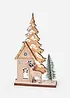 Soprammobile casa con abeti, bonprix