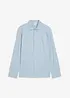 Camicia elegante in flanella di puro cotone, slim fit, bonprix