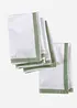 Tovaglioli in cotone biologico (pacco da 4), bonprix