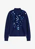 Maglione con paillettes, bonprix