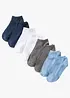 Calzini per sneakers con cotone biologico (pacco da 8 paia), bonprix