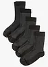 Calzini con bordo morbido (pacco da 5 paia) con cotone biologico, bonprix