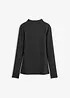 Maglia a maniche lunghe a coste, bonprix