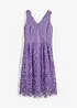 Abito in pizzo con inserto all'uncinetto, bonprix