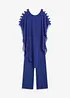 Tuta con sovrapposizione in fine chiffon, bonprix