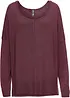 Maglione oversize in misto viscosa, bonprix