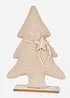 Abete decorativo con tessuto teddy, bonprix