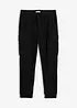 Pantaloni cargo in pile, regular fit, bonprix