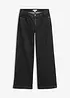 Jeans wide leg extra lunghi, vita media, bonprix