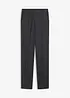 Pantaloni in jersey di cotone con piega cucita, bonprix