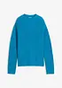Maglione in filato fine di puro cotone biologico, bonprix