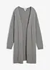 Cardigan lungo con bordi arrotolati, bonprix