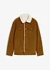 Giacca in velluto a coste con fodera teddy, bonprix