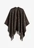 Poncho double face, bonprix