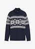 Maglione norvegese in puro cotone, bonprix