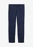 Pantaloni termici elasticizzati con fodera in flanella straight, regular fit, bonprix