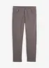 Pantaloni termici elasticizzati con fodera in flanella straight, regular fit, bonprix