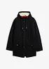 Parka invernale con cappuccio in teddy, bonprix