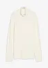 Maglione a collo alto in misto cachemire morbido, bonprix