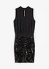 Abito midi con paillettes, bonprix