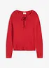 Maglione in filato grosso con laccetto, bonprix