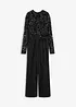 Tuta elegante con paillettes, bonprix