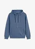 Felpa con zip e cappuccio, bonprix