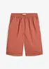 Bermuda in misto cotone paper touch, bonprix
