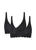Bralette sloggi ZERO Microfibre 2.0 Soft (pacco da 2), Sloggi